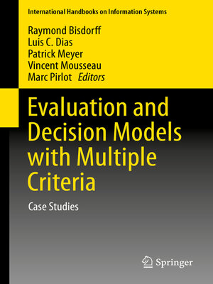 cover image of Evaluation and Decision Models with Multiple Criteria